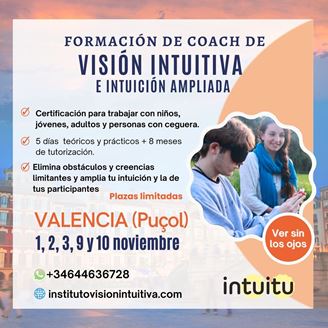 Imagen de FORMACIÓN  COACH de VISIÓN INTUITIVA en VALENCIA