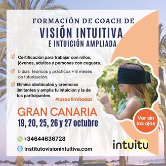 Imagen de FORMACIÓN  COACH de VISIÓN INTUITIVA en GRAN CANARIA