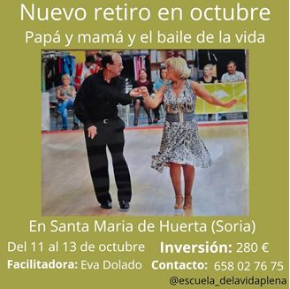 Imagen de NUEVO RETIRO EN OCTUBRE - Papá, Mamá y el Baile de la Vida