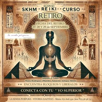 Imagen de RETIRO SKHM - REIKI EGIPCIO EN VITORIA