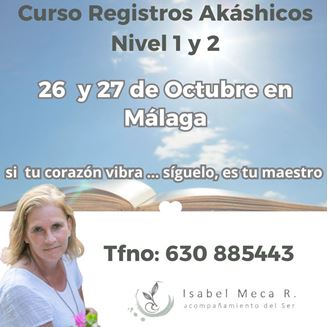 Imagen de CURSO DE REGISTROS AKASHICOS NIVEL 1 Y 2 EN MÁLAGA