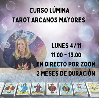 Imagen de LÚMINA - CURSO DE TAROT DE ARCANOS MAYORES