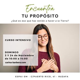 Imagen de CURSO INTENSIVO: ENCUENTRA TU PROPÓSITO