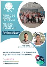 Imagen de RETIRO DE SALUD PERFECTA CON ZHINENG QIGONG Y MING MU