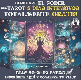 Imagen de DESCUBRE EL PODER DEL TAROT - 3 DÍAS INTENSIVOS GRATIS