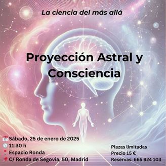 Imagen de CHARLA PROYECCIÓN  ASTRAL Y CONCIENCIA