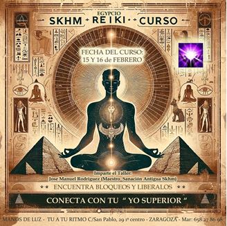 Imagen de TALLER SKHM REIKI EGIPCIO EN ZARAGOZA