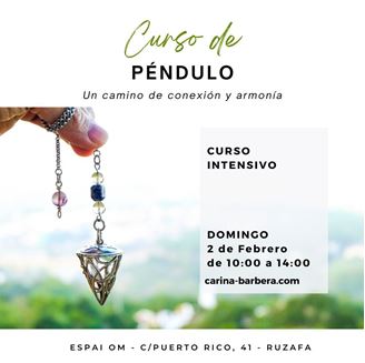 Imagen de CURSO DE PÉNDULO