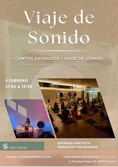 Imagen de VIAJE DE SONIDO - CANTOS SAGRADOS