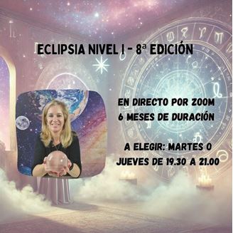 Imagen de CURSO ASTROLOGÍA ECLIPSIA - Octava Edición