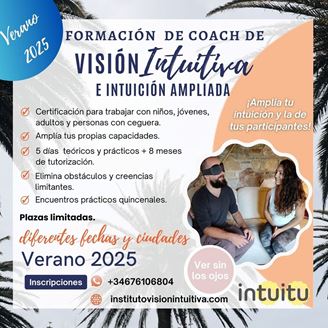 Imagen de FORMACIÓN  COACH de VISIÓN INTUITIVA 