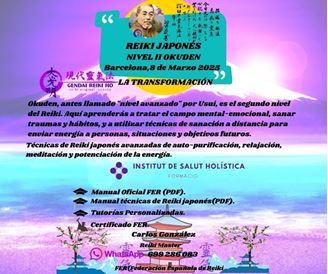 Imagen de REIKI JAPONÉS NIVEL II OKUDEN